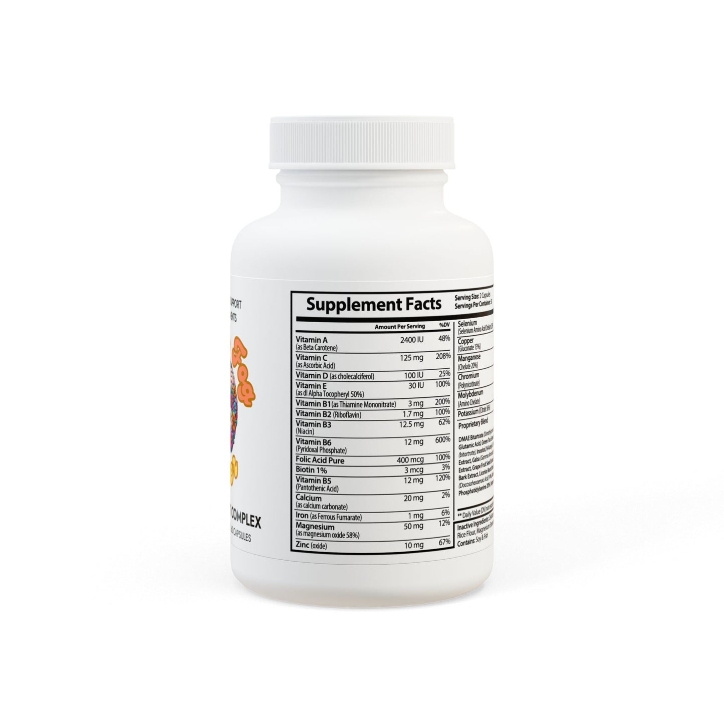 Brain Fog Buster Complex  (60 Capsules)