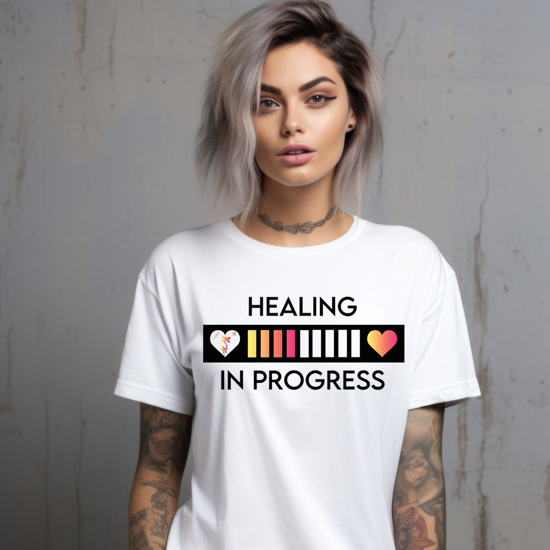 Healing In Progress Cotton T-Shirt