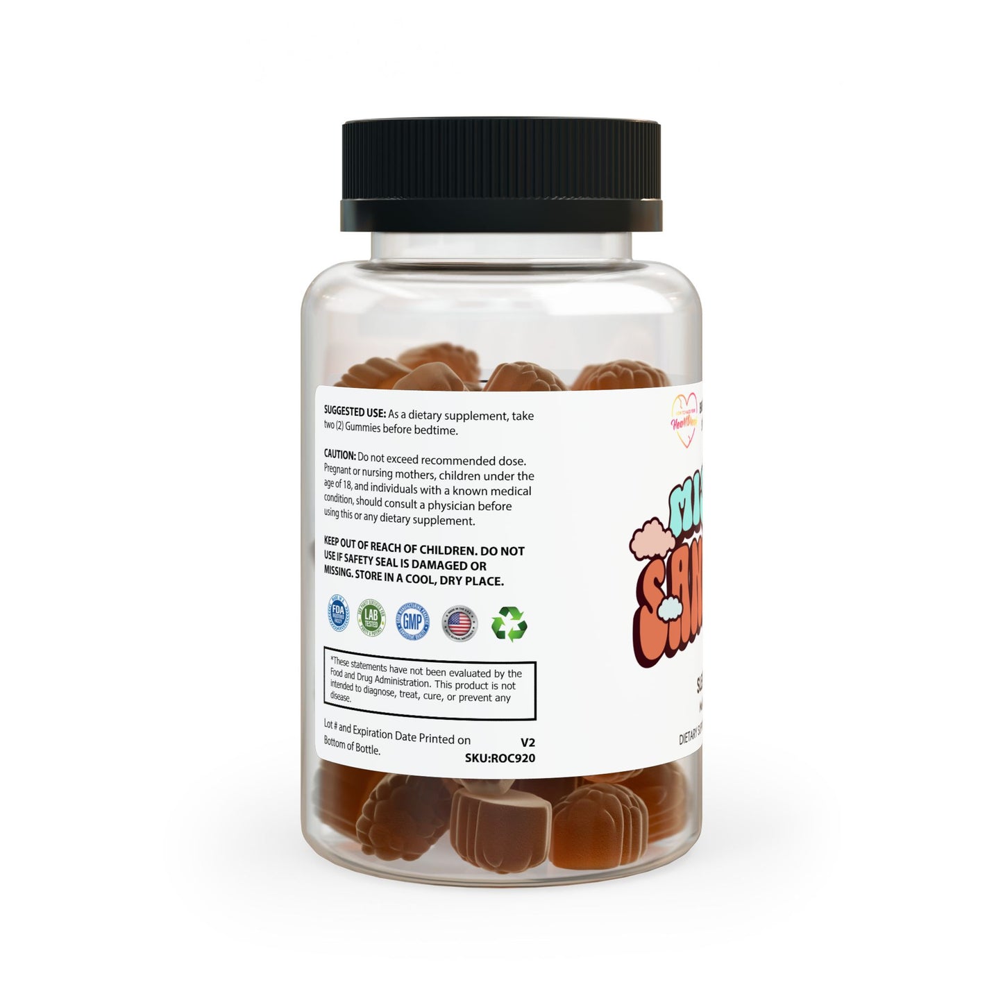 Mister Sandman Gummies (60 Gummies)