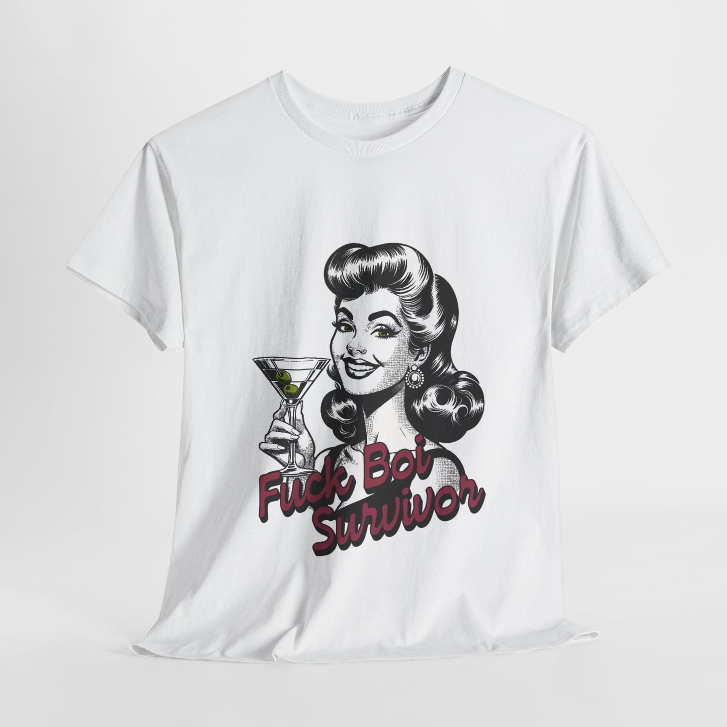 Funny  Unisex Heavy Cotton Tee - Perfect Humor for Single Gals